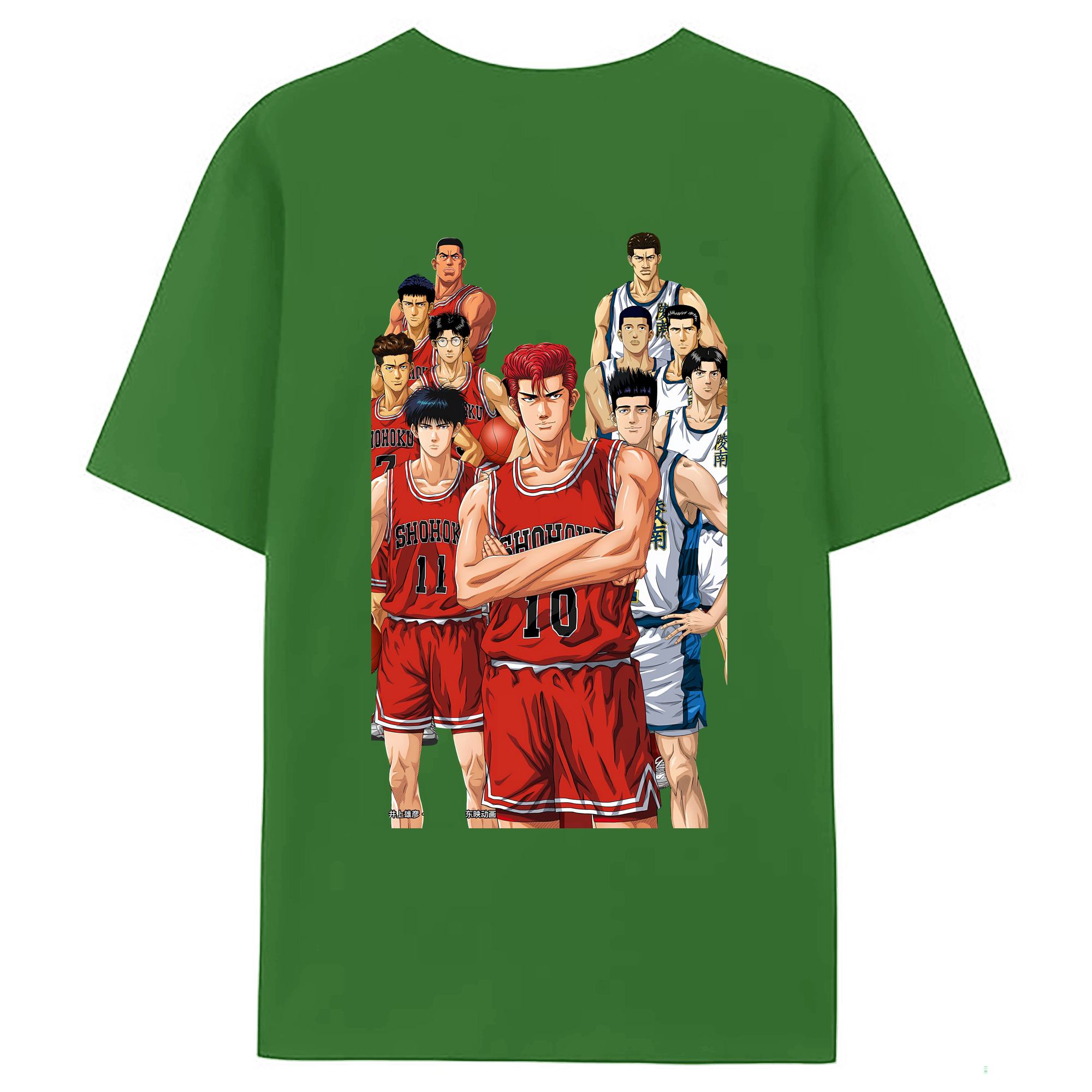 （画像用） SLAM DUNK／スラムダンク レディース半袖Tシャツ(バックプリント)
